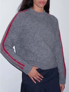 Paloma Wool Grand Slam Sweater in Grey